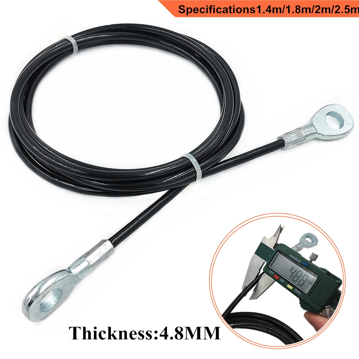 Fitness DIY Pulley Cable Machine Attachment System Arm Biceps Triceps Blaster Hand Strength