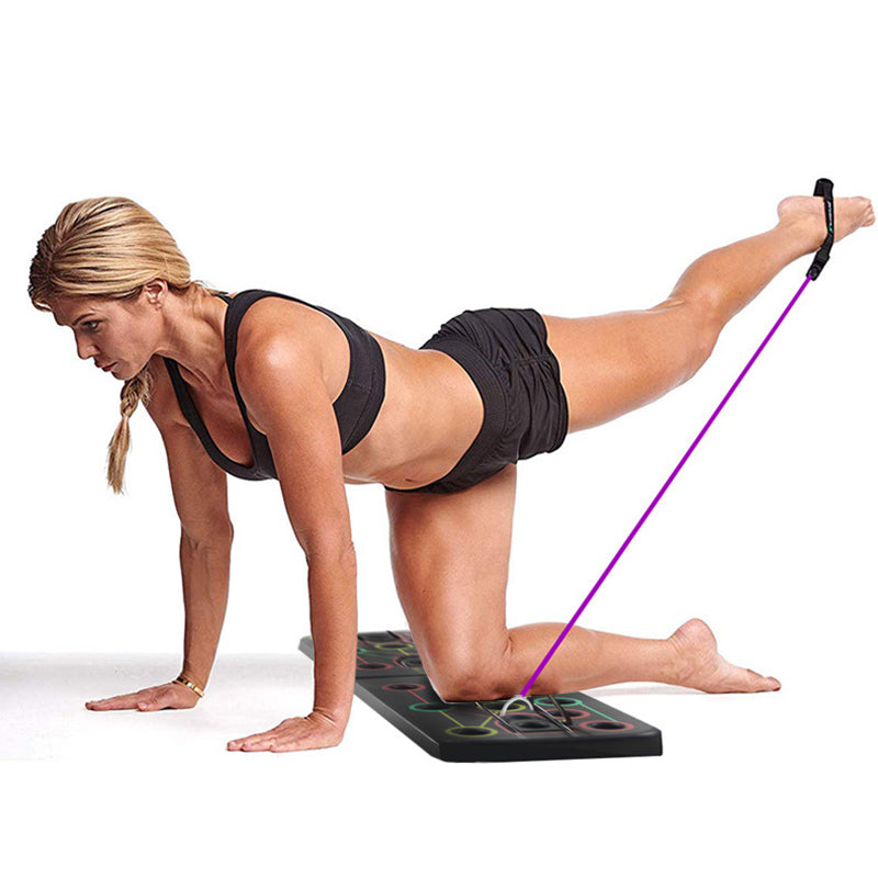 9-in-1 Push Up Board with Multifunction Body Building Fitness Exercise Tools